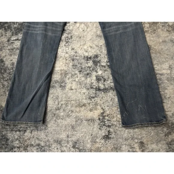 BKE Carter‎ Straight Size 30S Mens Distressed Denim Blue Jeans 31" Inseam Buckle - Picture 9 of 16